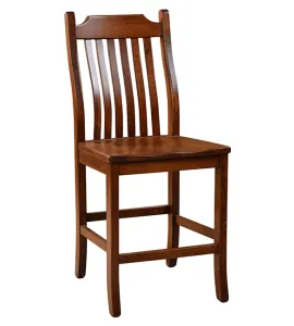 WW 46C Mission Slat Bar Stool