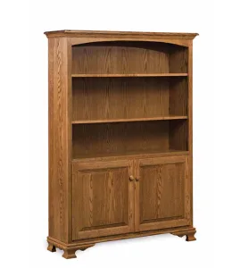 Heritage 48" Bookcase with Doors