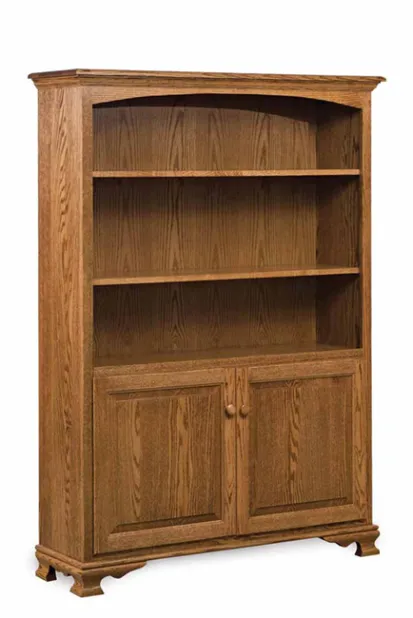 Heritage 48" Bookcase with Doors