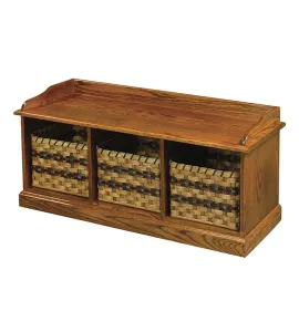 Three Basket Bench