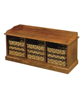 Three Basket Bench
