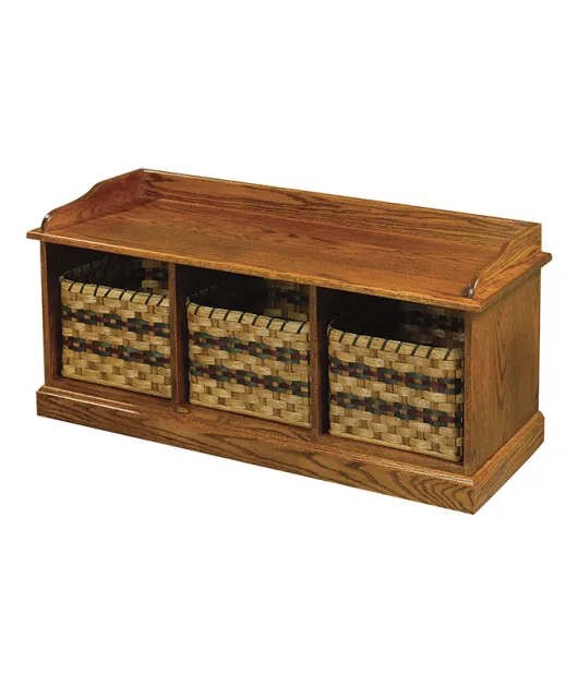 Three Basket Bench