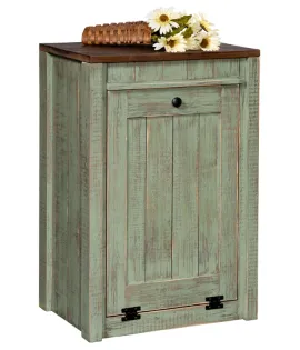 Gold Creek Single Trash Bin