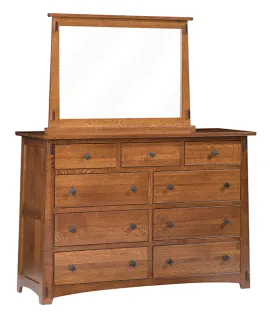 5600 Olde Shaker 9 Drawer Tall Dresser