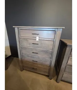 5 Dresser Drawer - Curly Maple, Antique Slate - QUICK SHIP