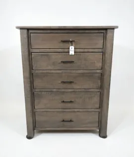 5 Drawer Dresser  - Curly Maple, Antique Slate - QUICK SHIP - 30% Off or Best Offer