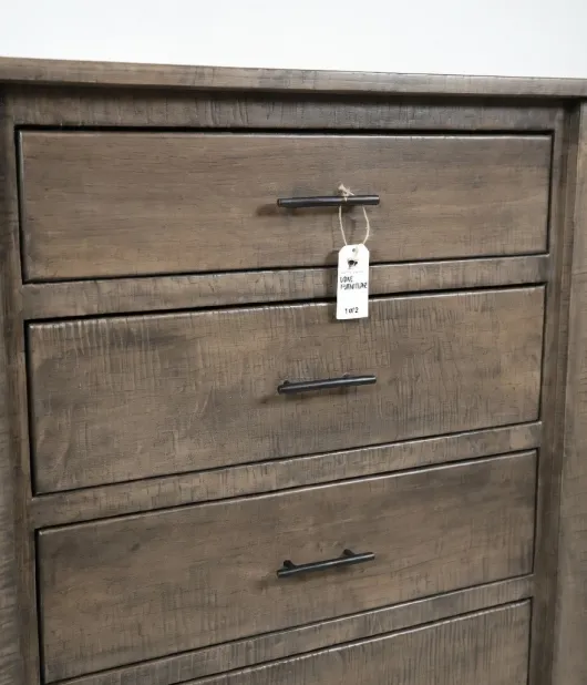 5 Drawer Dresser  - Curly Maple, Antique Slate - QUICK SHIP - 30% Off or Best Offer