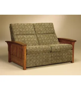 Skyline Slat Loveseat Recliner