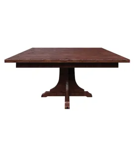 652 Mission Single Pedestal Dining Table