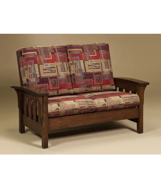 Bow Arm Loveseat