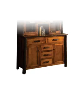 Hickory 2-Piece Hutch
