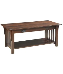 Mission 85 Coffee Table with Drawer