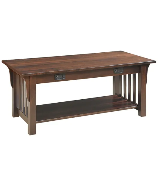 Mission 85 Coffee Table with Drawer