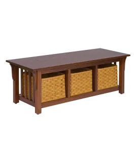 Mission 85 Three Basket Bench