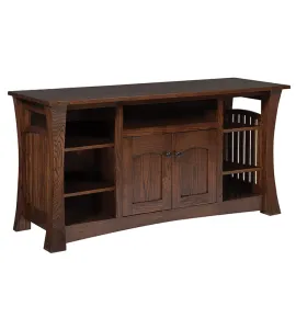 8500 Gateway TV Stand with 2 Doors and Center Opening