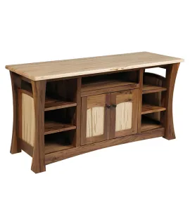 8675 Shaker Gateway TV Stand with Center Opening