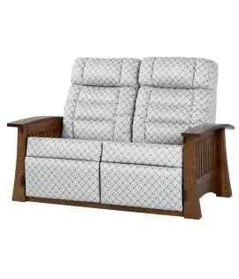 Craftsman Mission 88 Wallhugger Love Seat Recliner