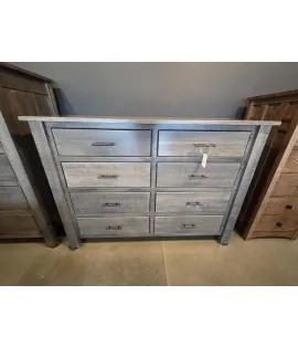 8 Dresser Drawer - Curly Maple, Antique Slate - QUICK SHIP