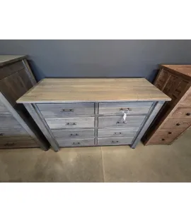 8 Dresser Drawer - Curly Maple, Antique Slate - QUICK SHIP