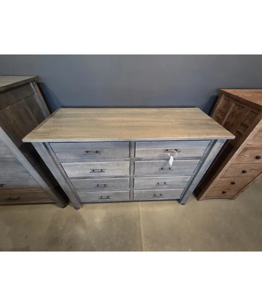 8 Dresser Drawer - Curly Maple, Antique Slate - QUICK SHIP