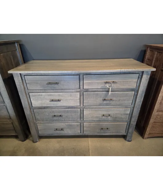 8 Dresser Drawer - Curly Maple, Antique Slate - QUICK SHIP