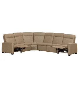 Harmony 6-Piece Sectional Wall Hugger with Reclining Ends