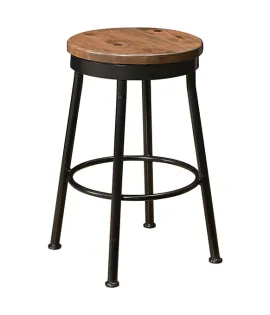 Metal Base Swivel Bar Stool