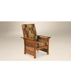 Bow Arm Slat Chair