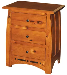 Aspen 3 Drawer Night Stand