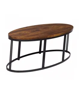 BM Malibu Oval Coffee Table
