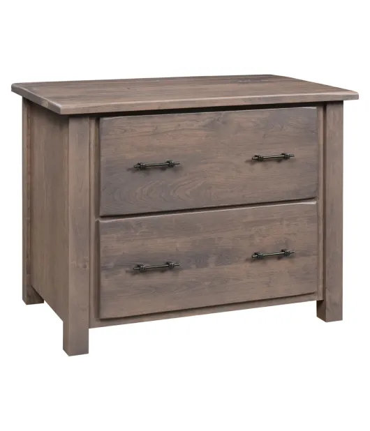 AO Barn Floor 2 Drawer Lateral File Cabinet