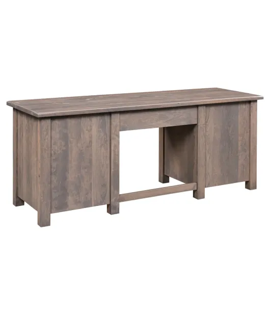 AO Barn Floor Double Pedestal Desk