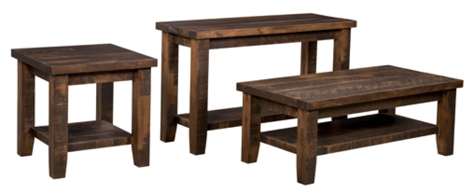 Farmhouse Shaker Occasional Table Set