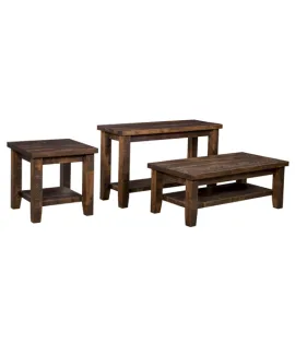 Farmhouse Shaker Occasional Table Set