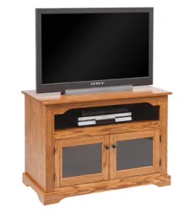Lancaster TV Unit with Glass Doors
