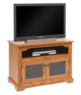 Lancaster TV Unit with Glass Doors