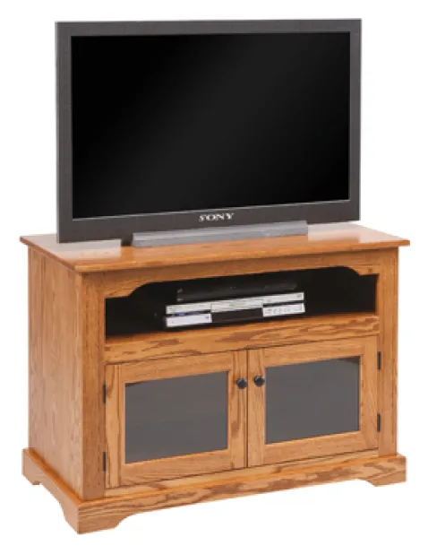 Lancaster TV Unit with Glass Doors