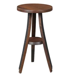 Deluxe Whiskey Barrel Plant Stand