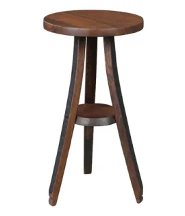 Deluxe Whiskey Barrel Plant Stand