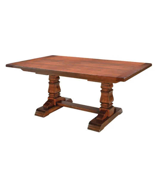 Provincial Cottage Dining Table with Breadboard Ends