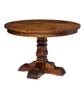 Provincial Cottage Single Pedestal Dining Table