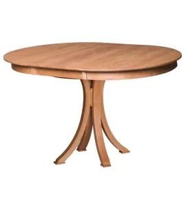 Rippleback Pedestal Extension Dining Table