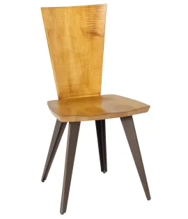 Bergen Solid Back Dining Chair