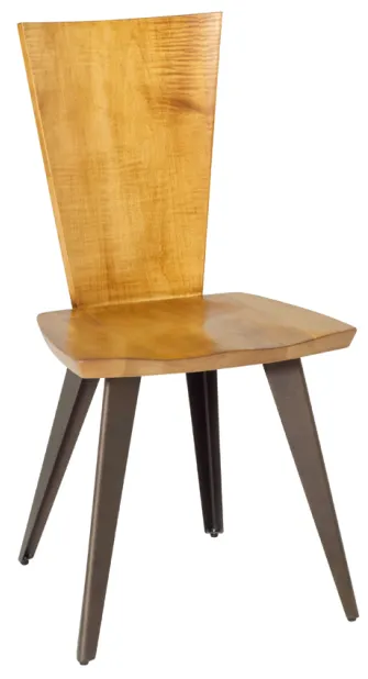 Bergen Solid Back Dining Chair