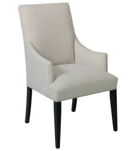 Alcott Straight Top Dining Chair  with Upholstered Arms