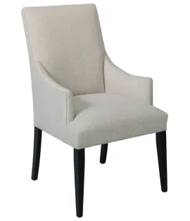Alcott Straight Top Dining Chair  with Upholstered Arms