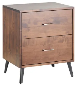 Bergen 2 Drawer Nightstand