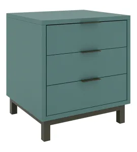 Halley 3 Drawer Nightstand