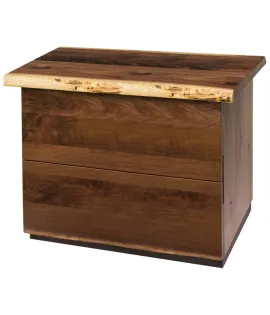 SoHo Live Edge Lateral File Cabinet