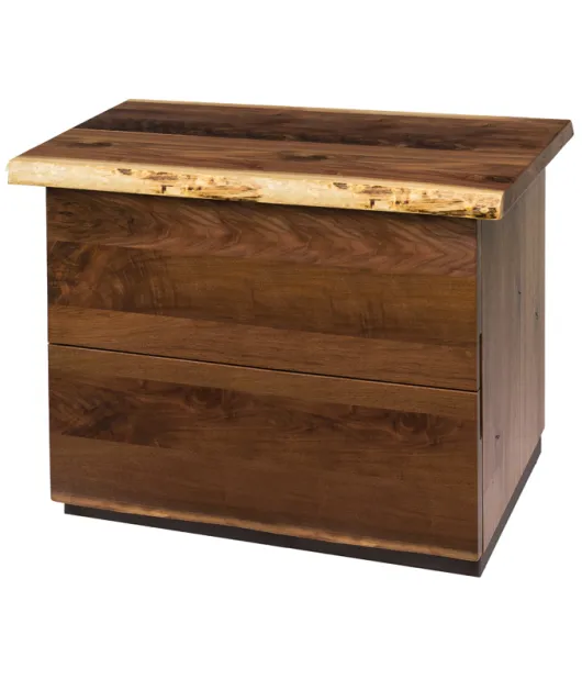SoHo Live Edge Lateral File Cabinet